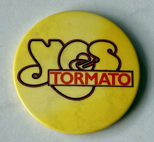 Yes tormato vintage - tormato, pin