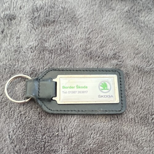 Border skoda keyring used good - skoda,