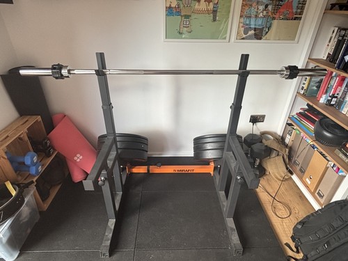 Mirafit adjustable squat - adjustable, rack
