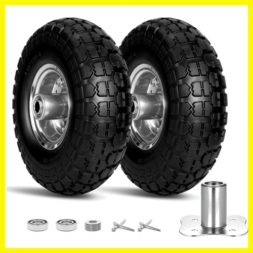 4 flat free tire - 4.10/3.50-4,
