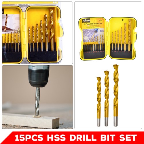 Titanium coated hss drill - titanium,