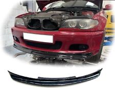 bmw E46 CSL Front lip spoiler LCI COUPE CABRIO MTech 2 bumper splitter 03-06 ABS