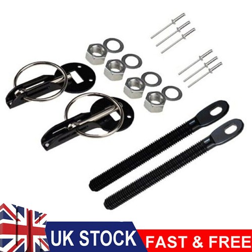Universal black car - black, bonnet