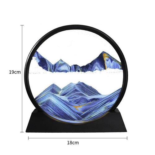 Moving sand art picture - 3d,
