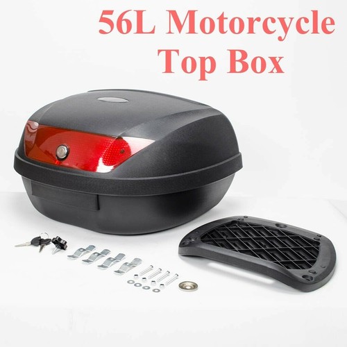56l black motorcycle top - 56l,