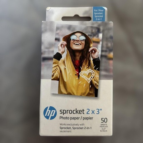 Sprocket photo paper - hp,