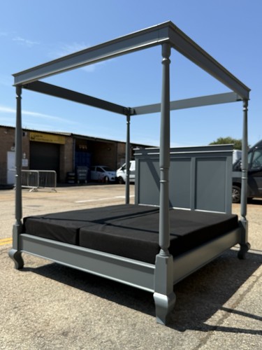 Grey super king size four - super,