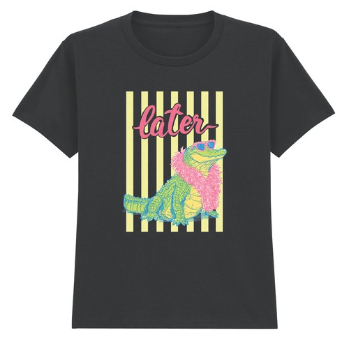 Later girls shirt gator - girls,