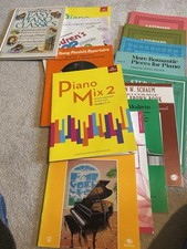 Large Collection Piano Anthologies Various Grades Useful Sight Reading Material