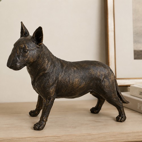 Bull terrier figurine - terrier,