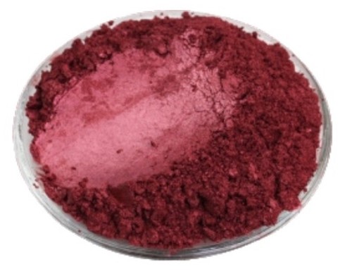 Ruby red mica colour - red,