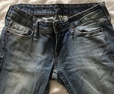 Mango Denim Jeans ? Drainpipe Skinny Tapered Size EUR 34 - Excellent Condition