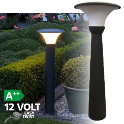 Garden lamp post - garden, pathway