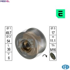 ALTERNATOR FREEWHEEL CLUTCH