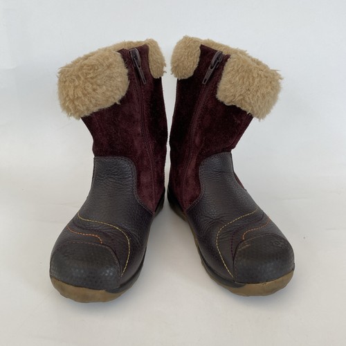 Clarks girls burgundy brown - clarks,