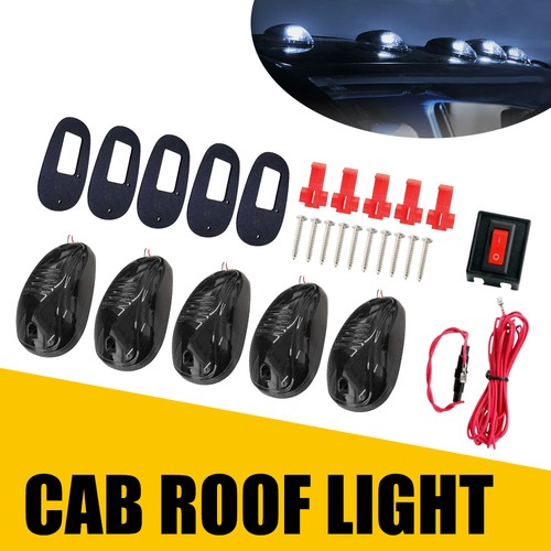 5pcs smoked cab roof marker - roof,