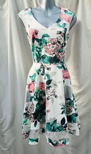 Papaya white multi floral - white,