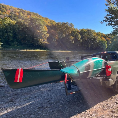 Kayak tow flag canoe warning - kayak,