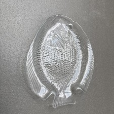 Vintage 1970s Clear Glass