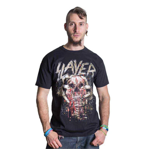 Shirt slayer skull - t,