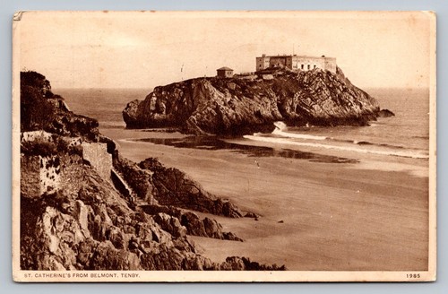 Postcard wales tenby st - tenby,