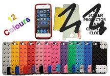 Blocks Bricks Case Cover For Apple iPod Touch 5 6 & 7 Gen