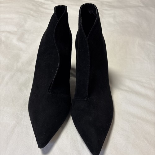 Next faux suede black - next,