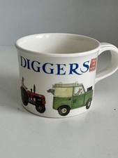 Emma Bridgewater Melamine Child’s Mug Lorries & Diggers Small Cup