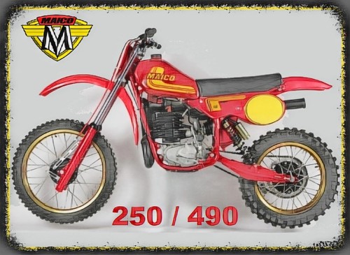 Motorcycle maico 250 490 - 250,
