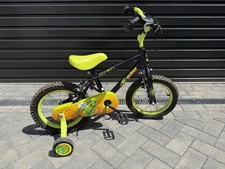 Apollo Claws 14" Child Bike 14 Inch Kid Dinosaur Dino Green & Black Rare Extras