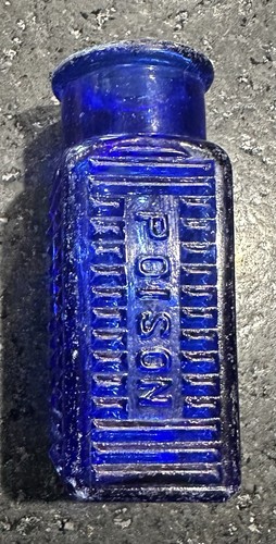 Vintage antique cobalt - cobalt, blue