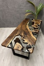 Translucence Acacia Resin Epoxy Dining Coffee Table Table For kitchen Home Decor