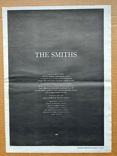 Smiths albums re issue - albums, re-issue