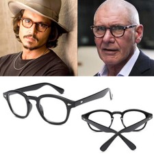Retro round clear lens optical - round,