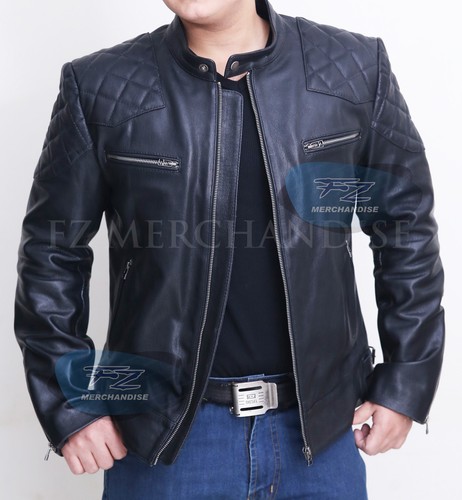 Mens david black - black, motorcycle