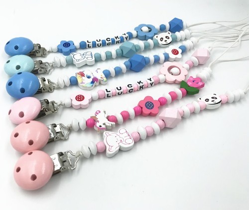 Personalised dummy clips for - personalised,