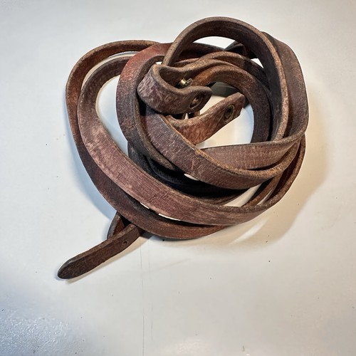 Vtg horse western leather - vtg,