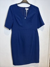 Ladies Linea Shift Blue Dress Size 16 - New With Tags RRP £75