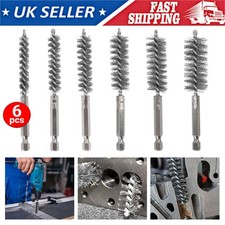 6 X Stainless Steel Wire Brush