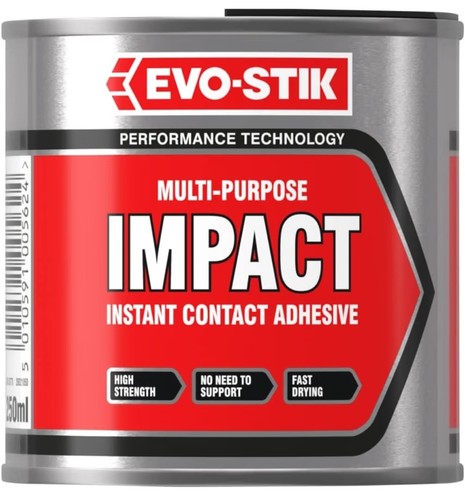 Evo stik impact adhesive 250ml - adhesive,
