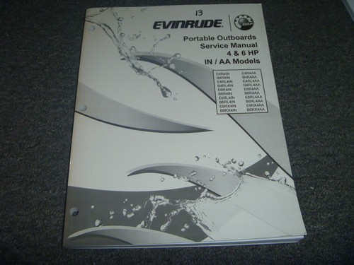 2013 evinrude 6 - 6, hp