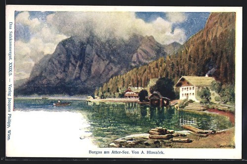 Artist postcard anton - artist,