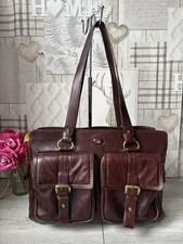 THE BRIDGE TOTE Chestnut Brown