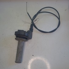 SUZUKI RM 250 2 STROKE 2000 - TWIST THROTTLE CABLE WITH TUBE & THROTTLE GRIP