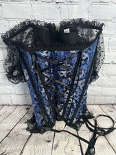 Goth Lace Corset/ Basque -