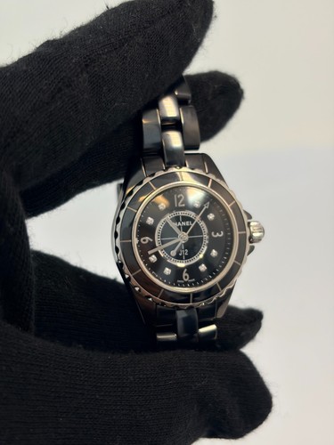 Chanel j12 black ceramic - chanel,