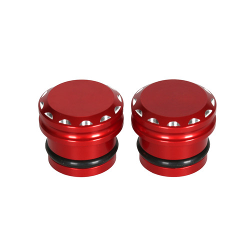 Red engrave frame plugs - frame,