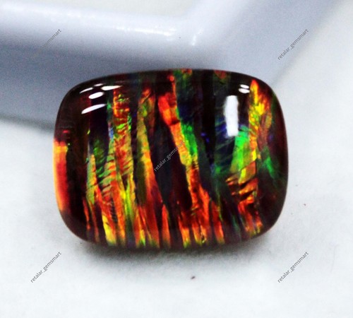 Australian fire opal - fire,