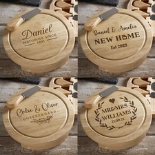 Personalised Cheese Board And