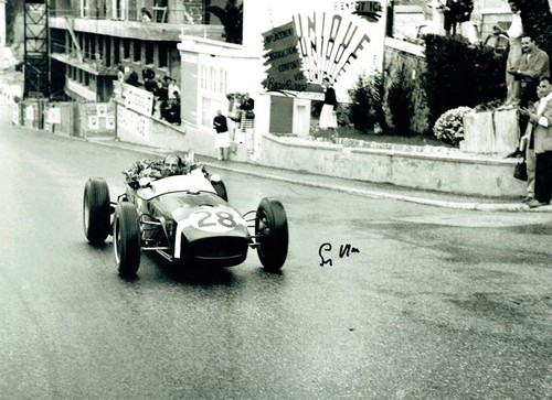 Stirling moss signed - signed, autograph